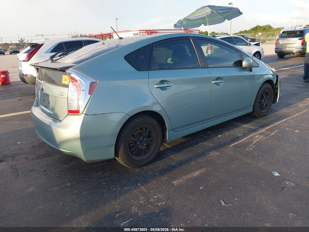 JTDKN3DU1F1966384 2015 TOYOTA PRIUS photo no. 4