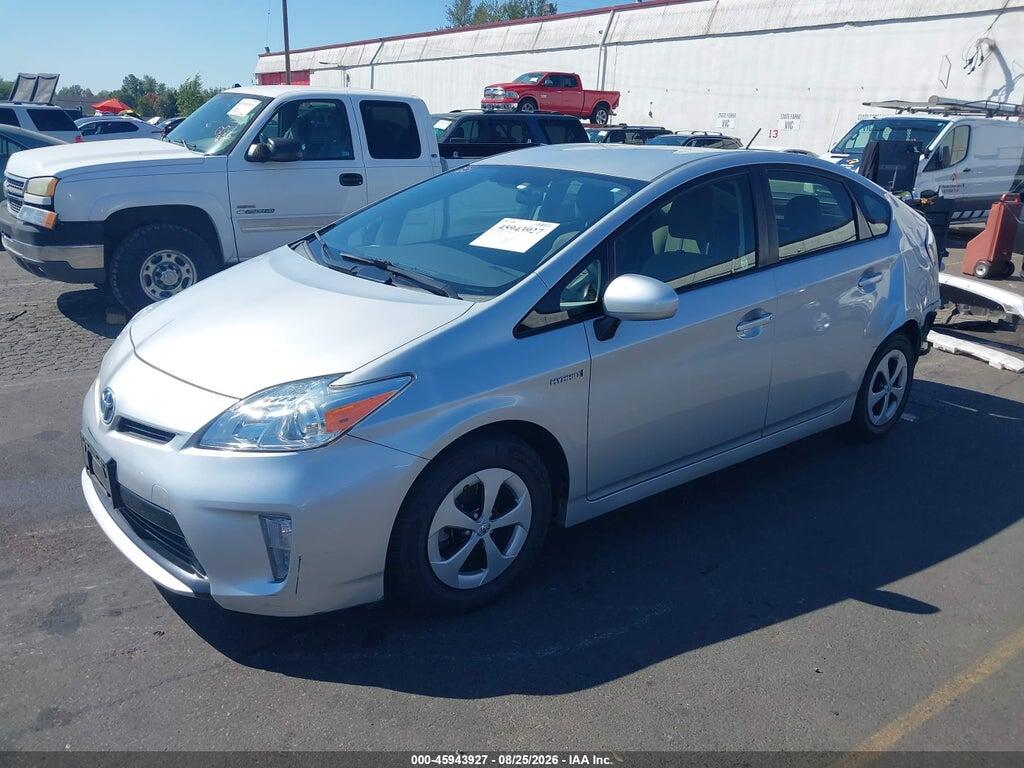 JTDKN3DU7F0395280 2015 TOYOTA PRIUS photo no. 2