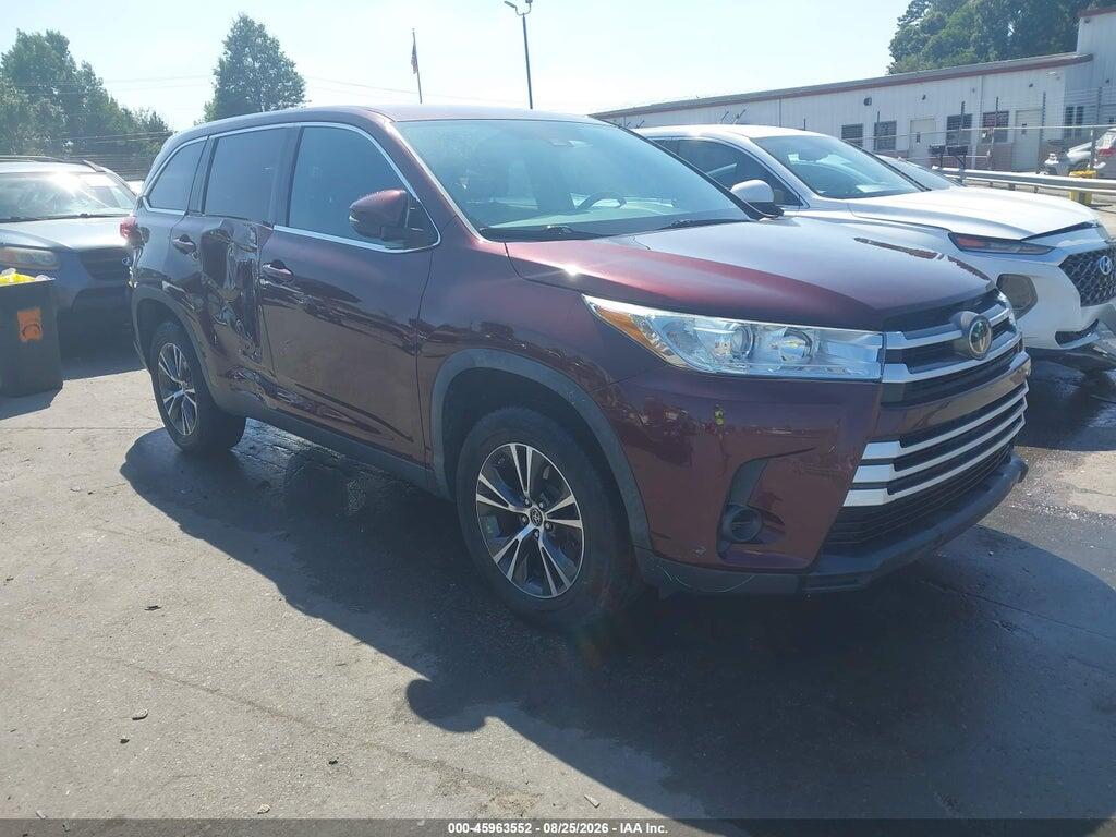 2019 TOYOTA HIGHLANDER 5TDZARFH4KS056089