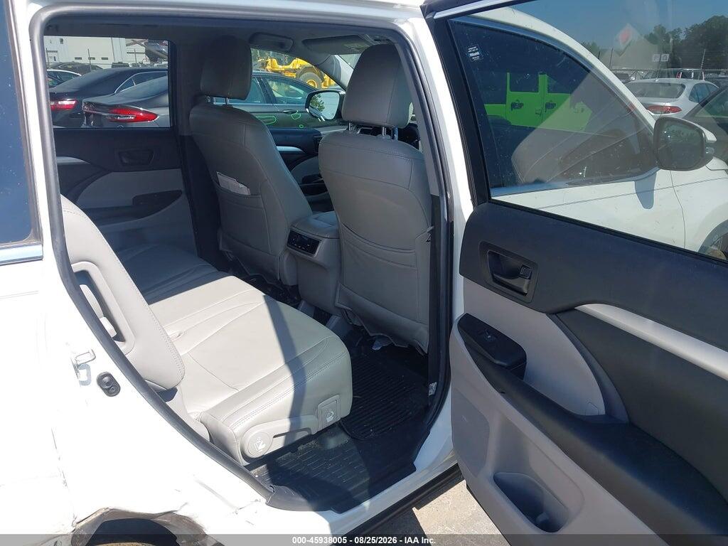 5TDZZRFH3KS369997 2019 TOYOTA HIGHLANDER photo no. 8