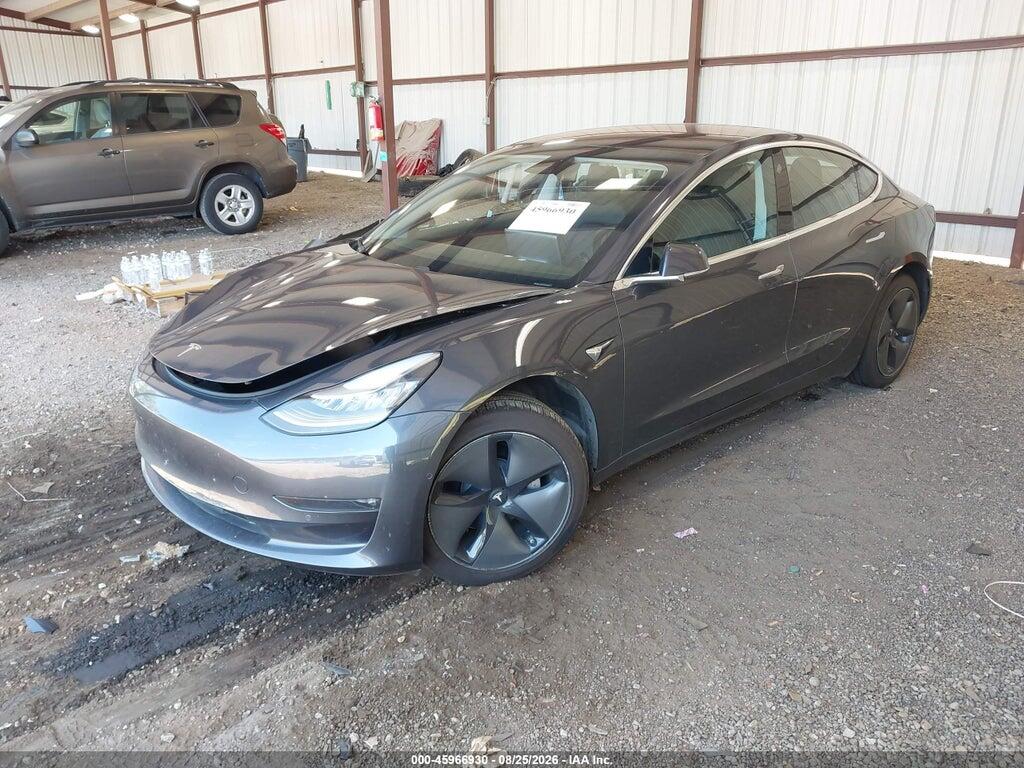5YJ3E1EA1JF153480 2018 TESLA MODEL 3 photo no. 2