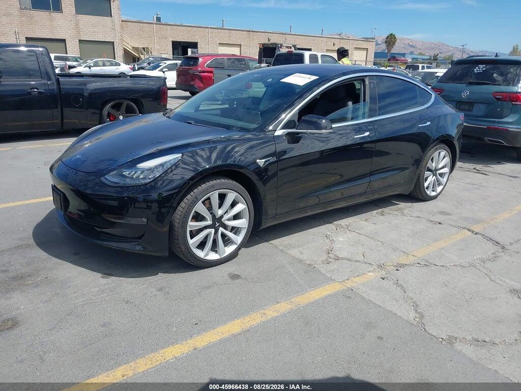 5YJ3E1EA3JF023507 2018 TESLA MODEL 3 photo no. 2