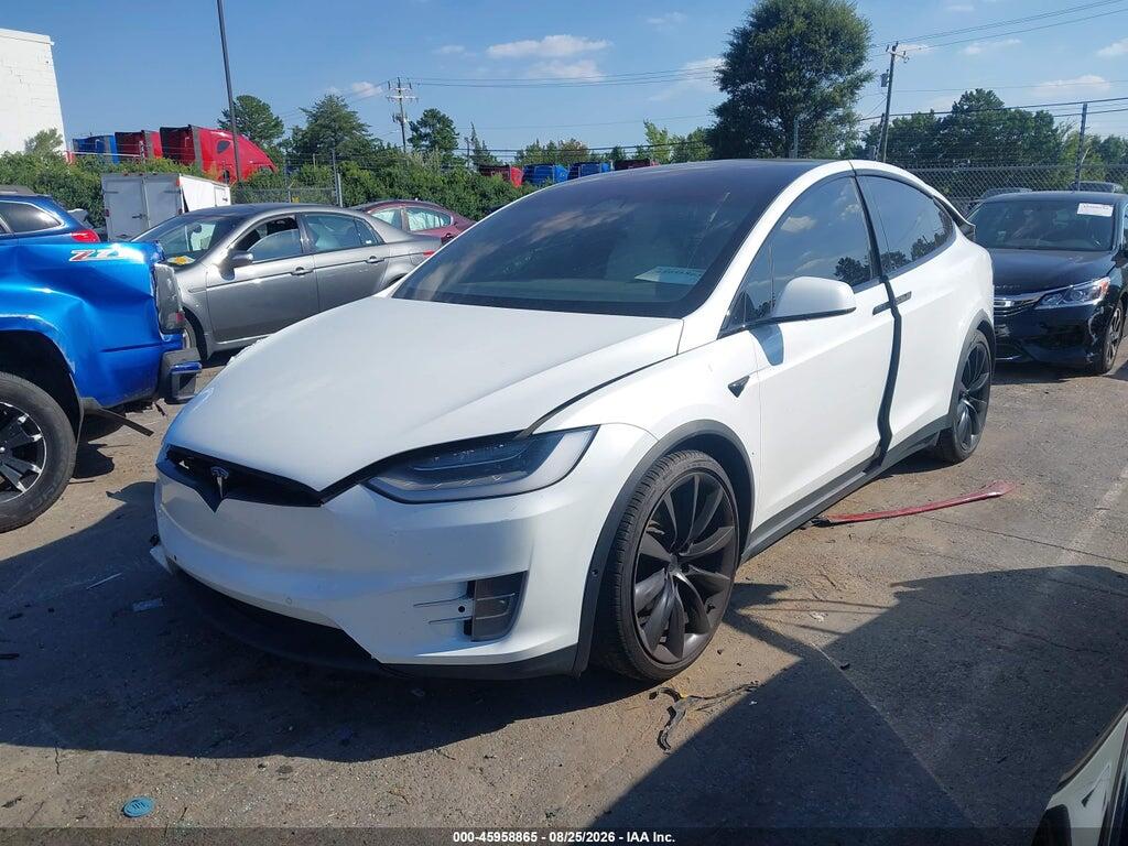 5YJXCBE21JF085848 2018 TESLA MODEL X photo no. 2