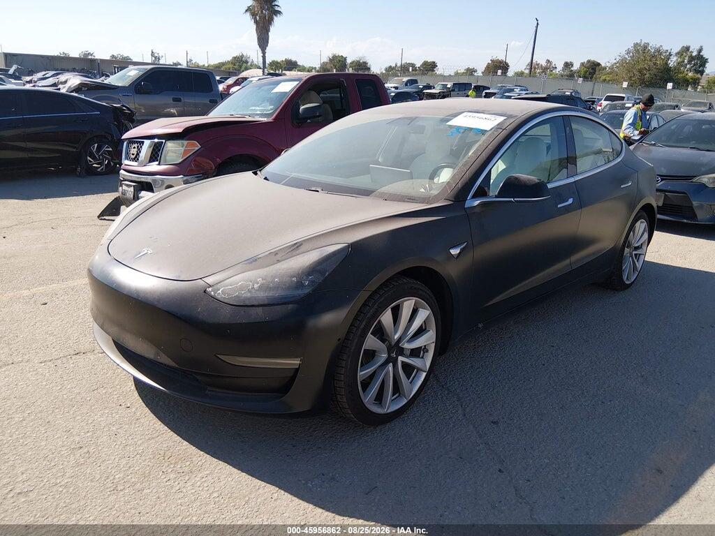 5YJ3E1EB3JF188417 2018 TESLA MODEL 3 photo no. 2