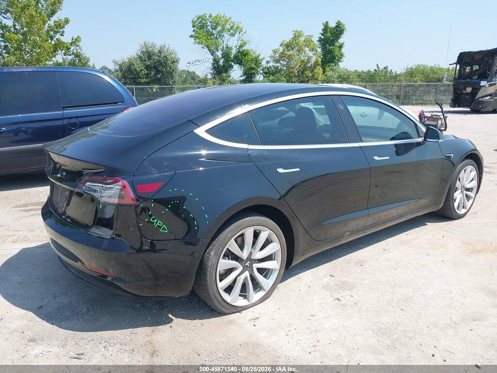 5YJ3E1EA4JF017523 2018 TESLA MODEL 3 photo no. 2