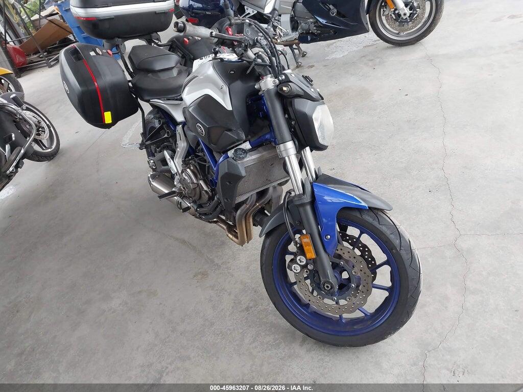 JYARM06E8GA011200 2016 YAMAHA FZ07 photo no. 1