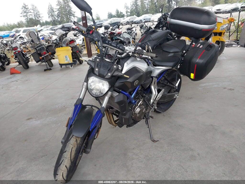 JYARM06E8GA011200 2016 YAMAHA FZ07 photo no. 2