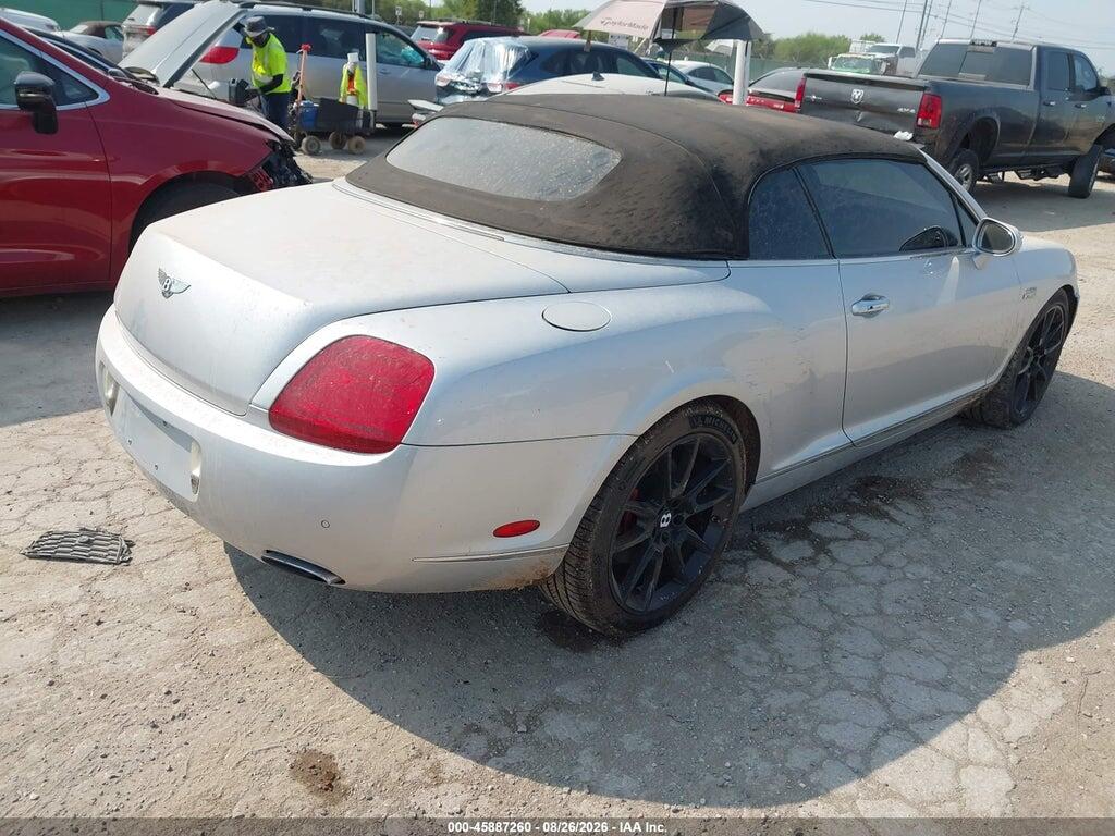 SCBDR33W09C060366 2009 BENTLEY CONTINENTAL GTC photo no. 4