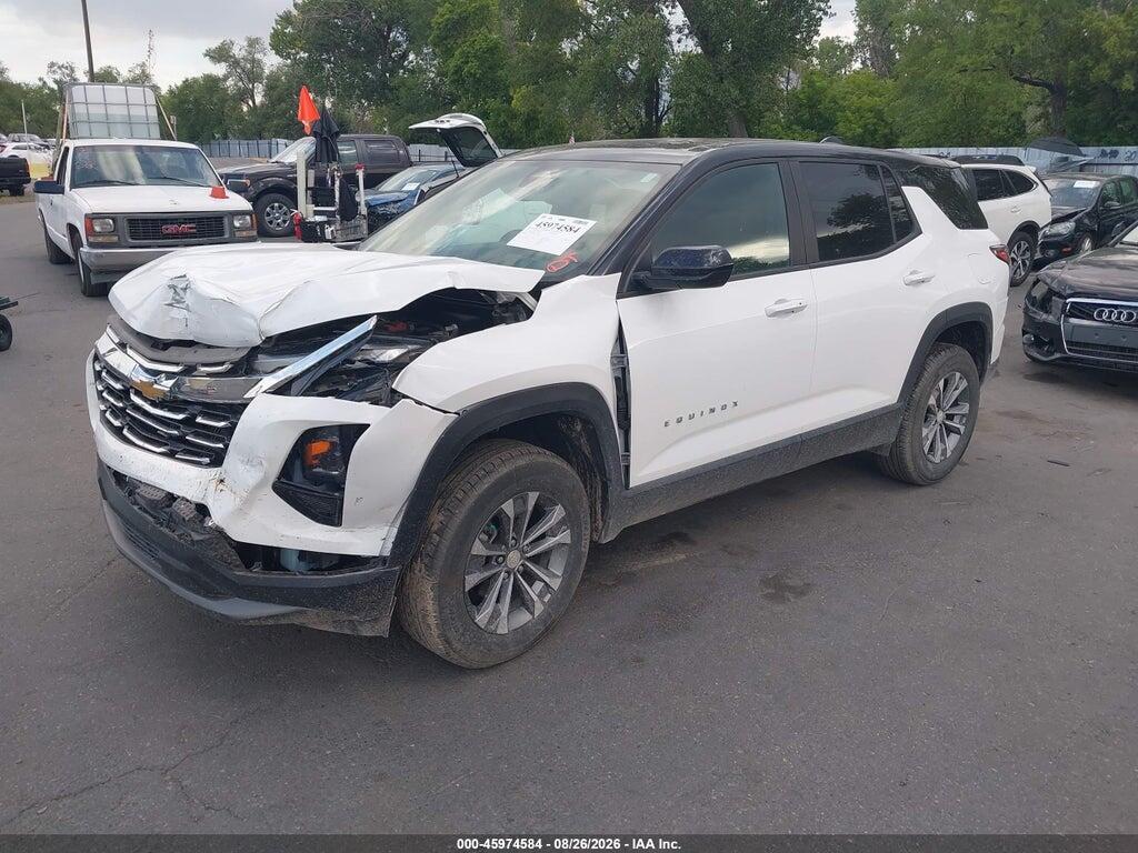 3GNAXPEG8SL299281 2025 CHEVROLET EQUINOX photo no. 2