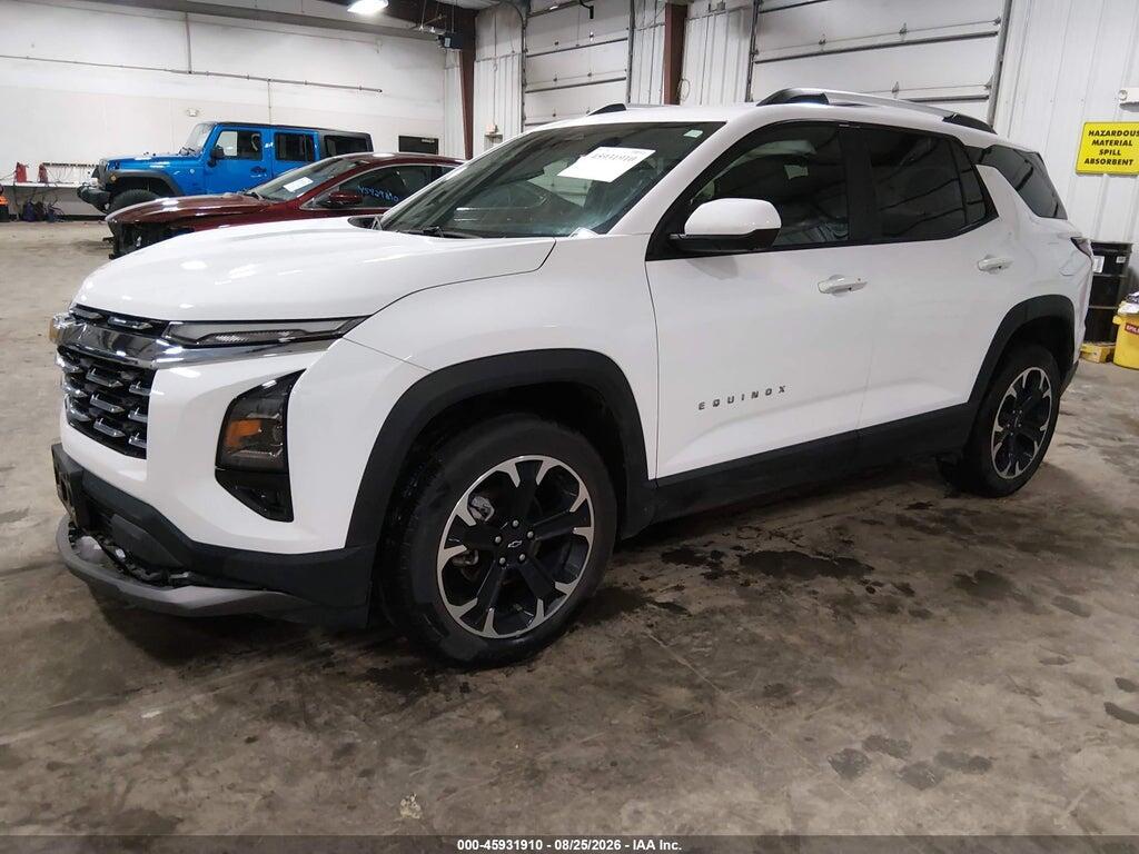 3GNAXPEG2SL156844 2025 CHEVROLET EQUINOX photo no. 2