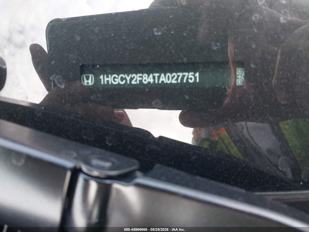 1HGCY2F84TA027751 2026 HONDA ACCORD HYBRID photo no. 9