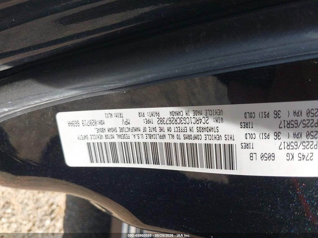 2C4RC1CG3CR267382 2012 CHRYSLER TOWN & COUNTRY photo no. 9