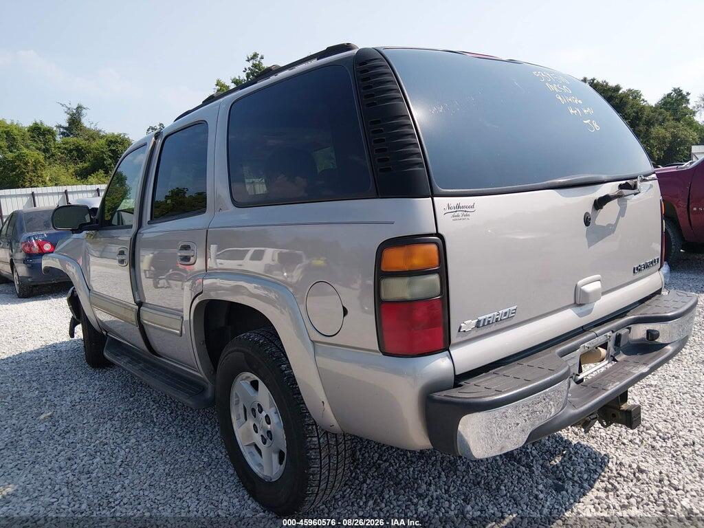 1GNEC13Z55J100066 2005 CHEVROLET TAHOE photo no. 3