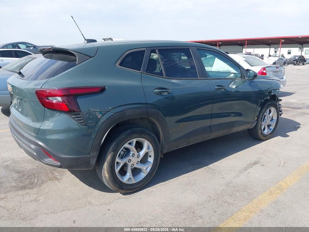 KL77LFEP1SC196236 2025 CHEVROLET TRAX photo no. 4