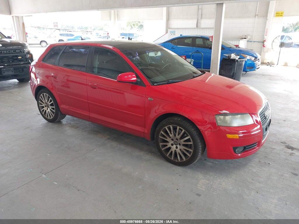 2008 AUDI A3 WAUNF78P78A010137