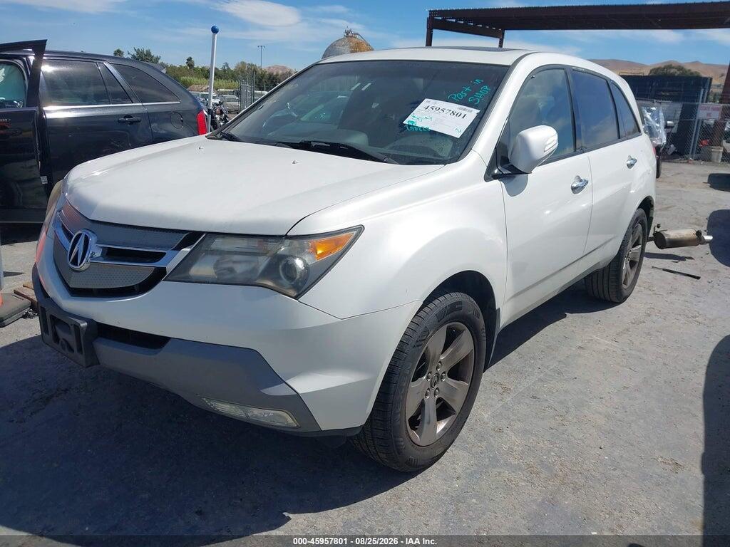 2HNYD288X7H537293 2007 ACURA MDX photo no. 2