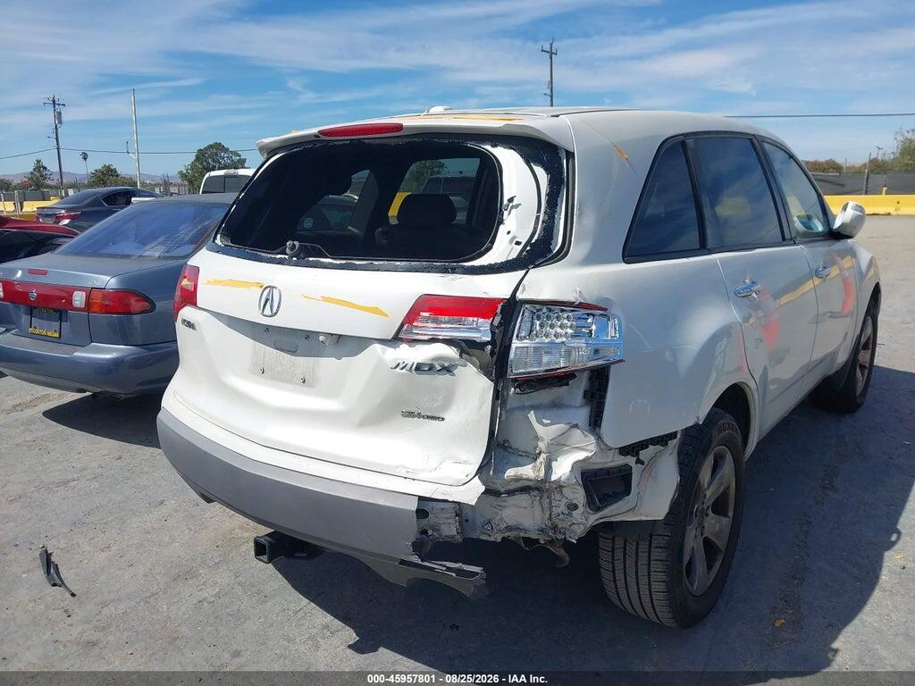 2HNYD288X7H537293 2007 ACURA MDX photo no. 6