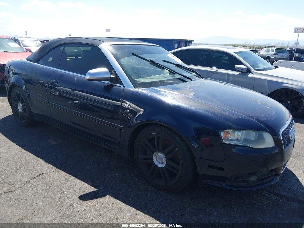 2007 AUDI S4 WUARL48H27K900738