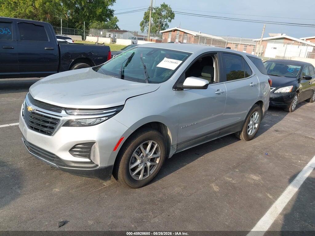 3GNAXTEV9NL240798 2022 CHEVROLET EQUINOX photo no. 2