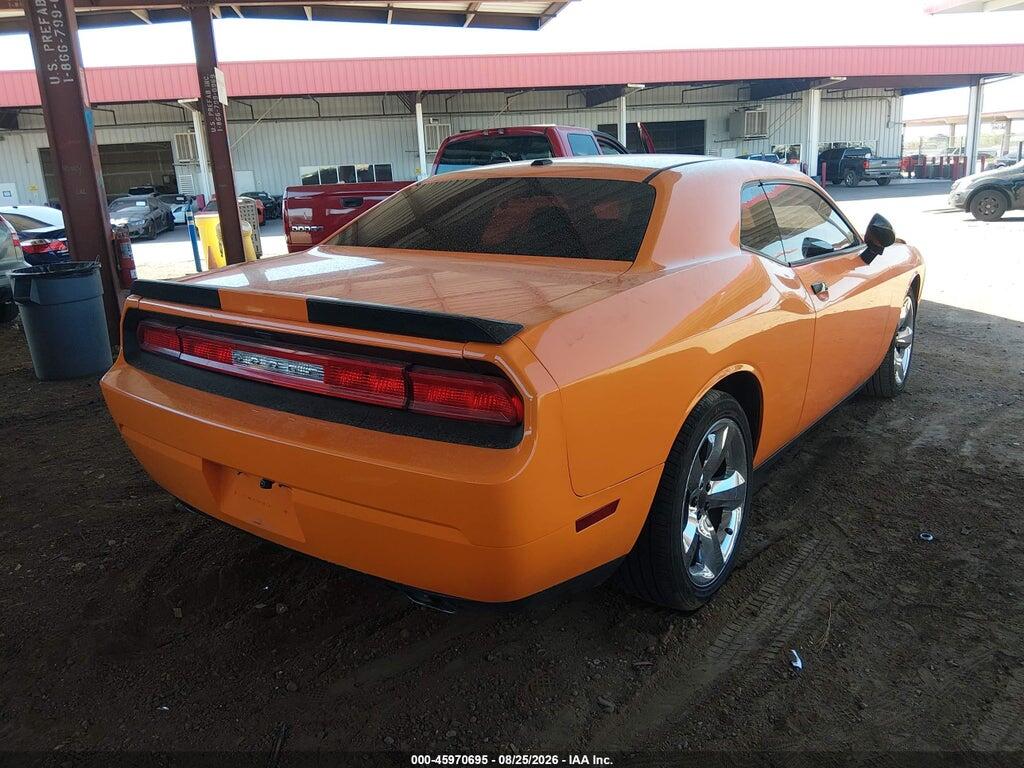 2C3CDYAG0CH128240 2012 DODGE CHALLENGER photo no. 4