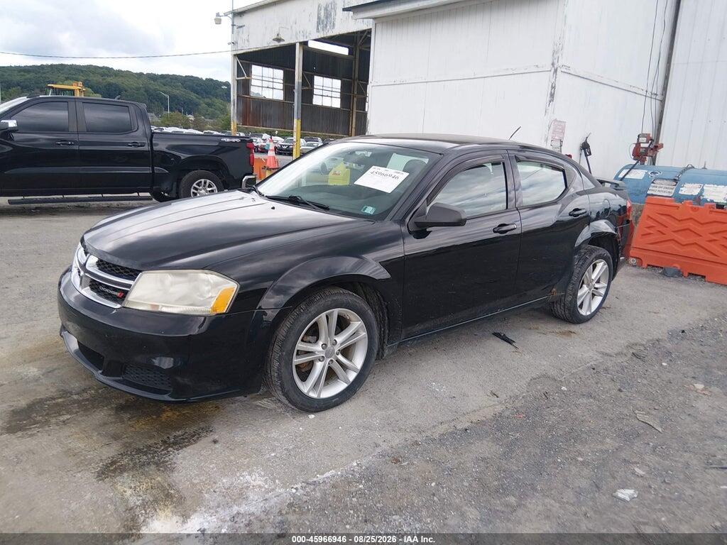 1C3CDZAG9CN261057 2012 DODGE AVENGER photo no. 2