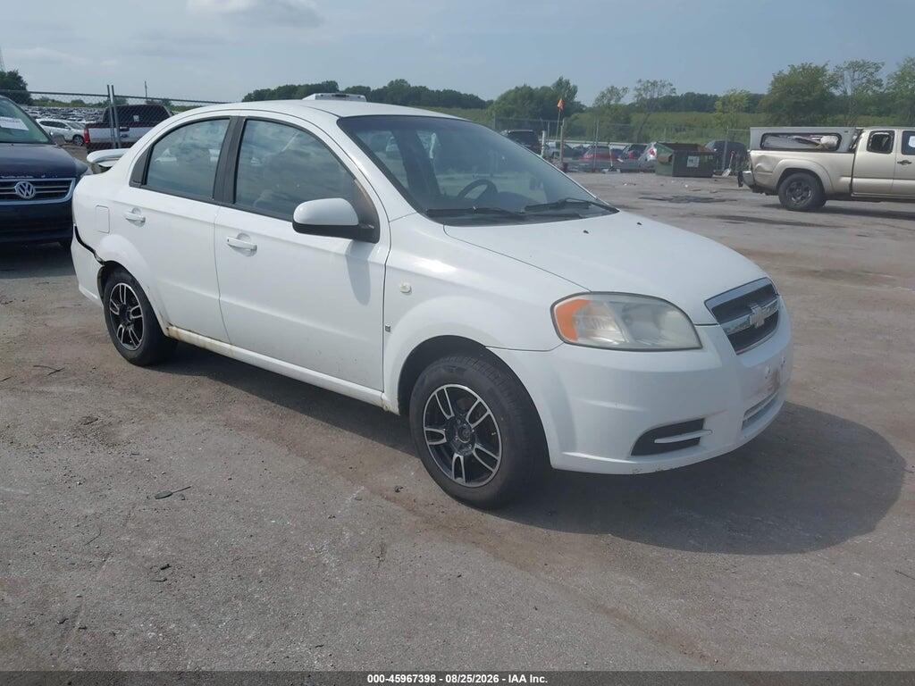 2008 CHEVROLET AVEO KL1TD56648B003906