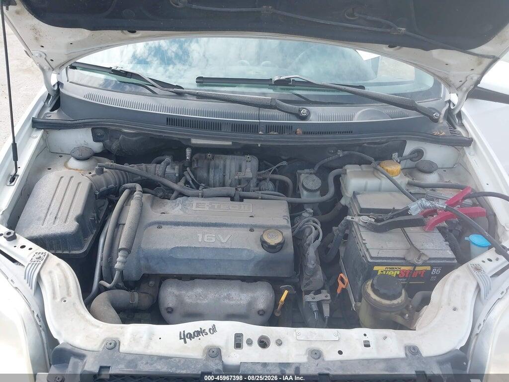 KL1TD56648B003906 2008 CHEVROLET AVEO photo no. 10