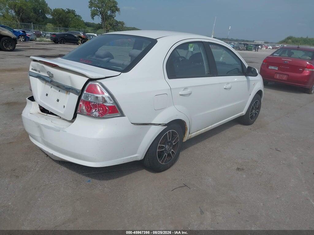 KL1TD56648B003906 2008 CHEVROLET AVEO photo no. 4