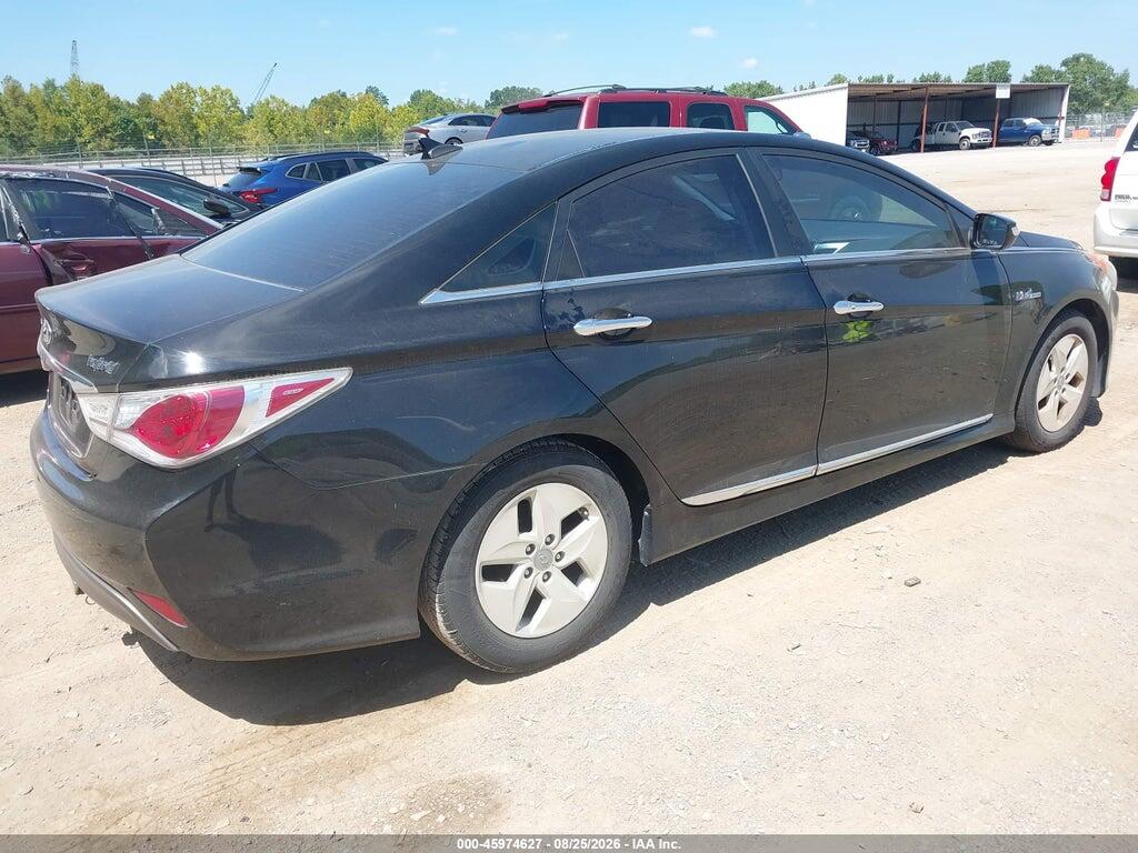 KMHEC4A46BA007260 2011 HYUNDAI SONATA HYBRID photo no. 4
