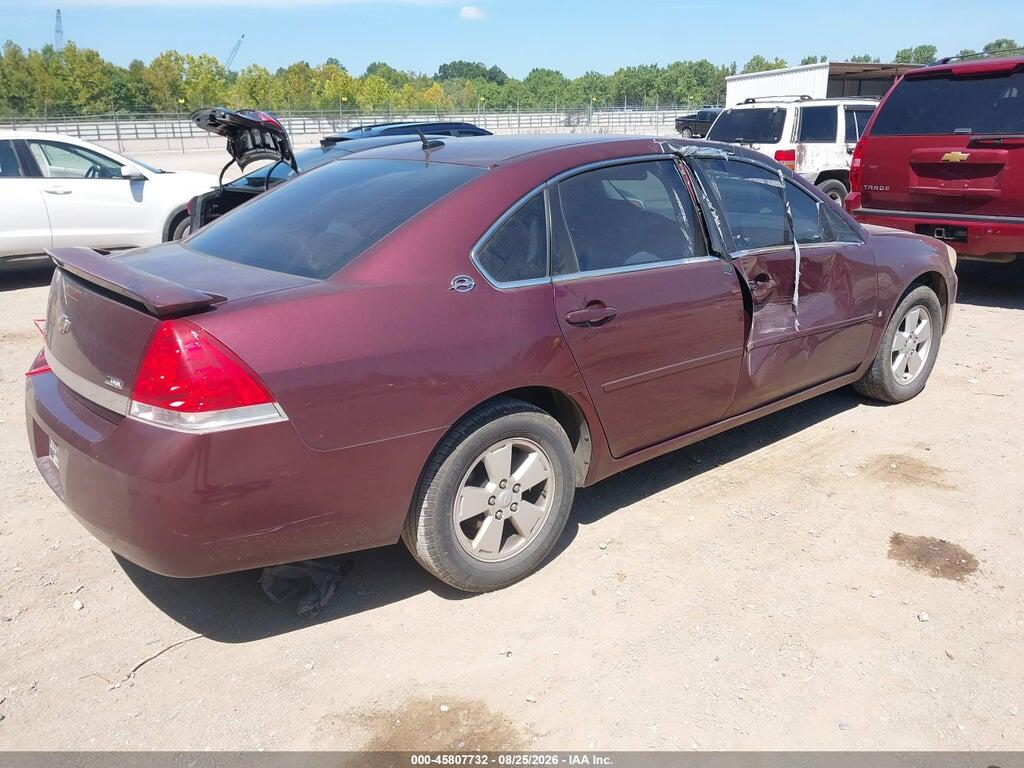 2G1WT58K079256202 2007 CHEVROLET IMPALA photo no. 4