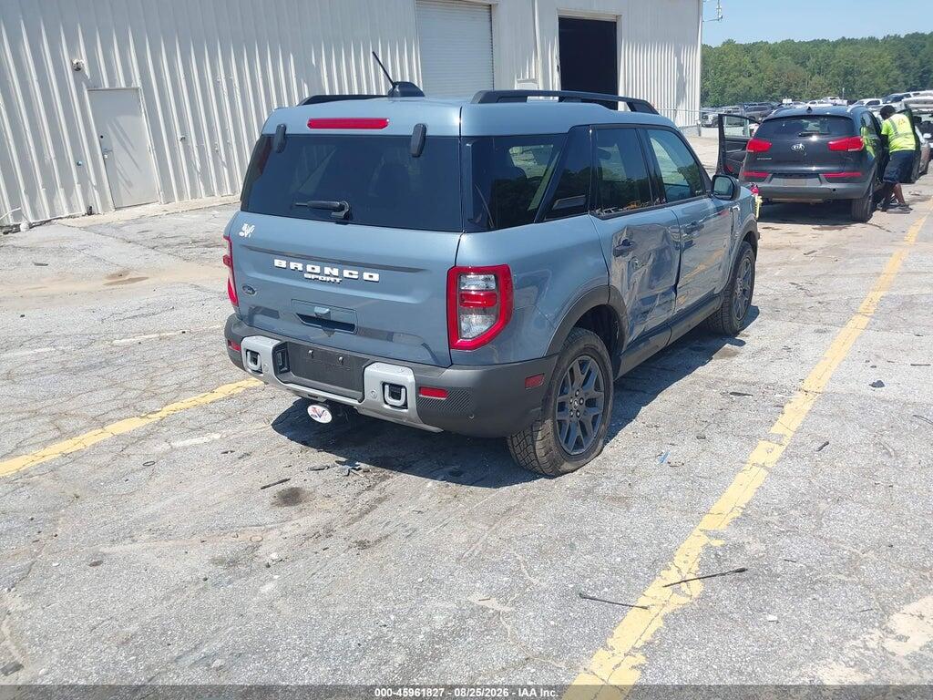 3FMCR9BN6SRF69403 2025 FORD BRONCO SPORT photo no. 4