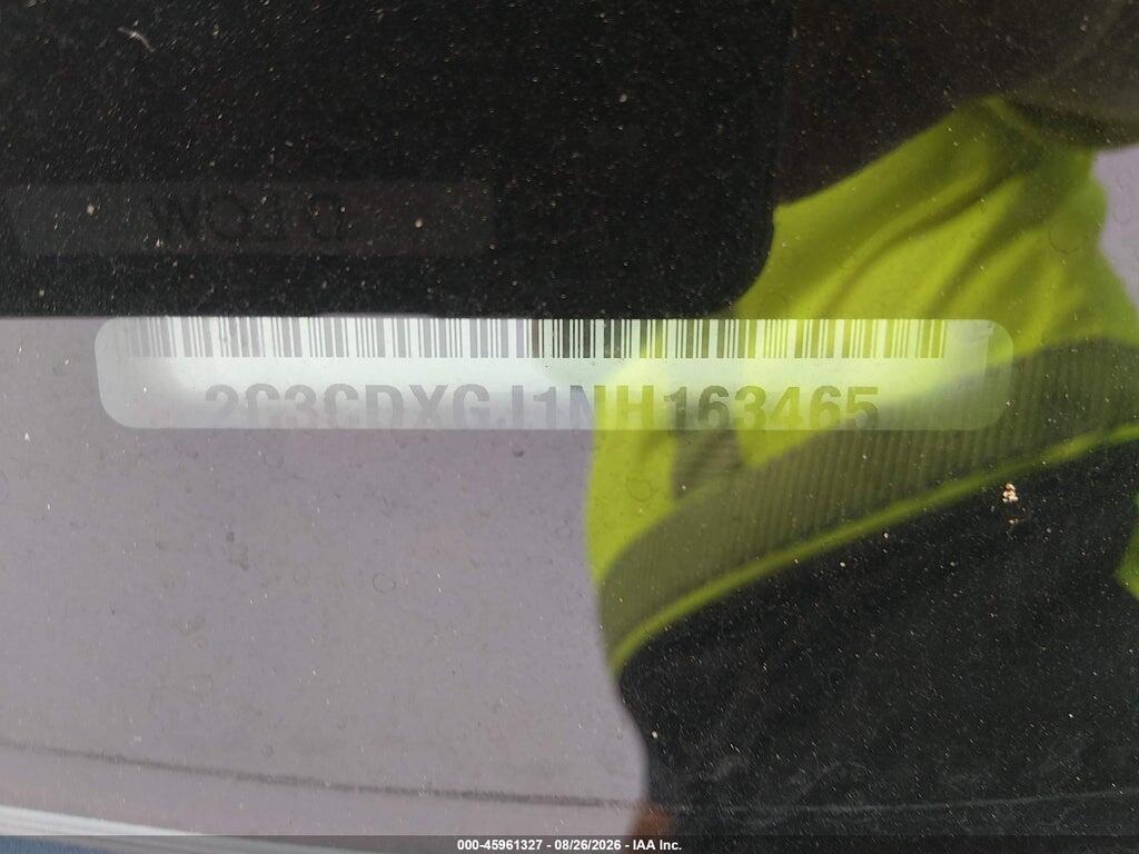 2C3CDXGJ1NH163465 2022 DODGE CHARGER photo no. 9