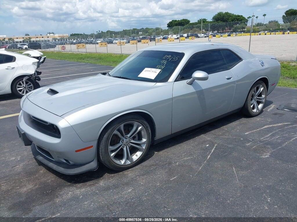 2C3CDZJG7NH109435 2022 DODGE CHALLENGER photo no. 2
