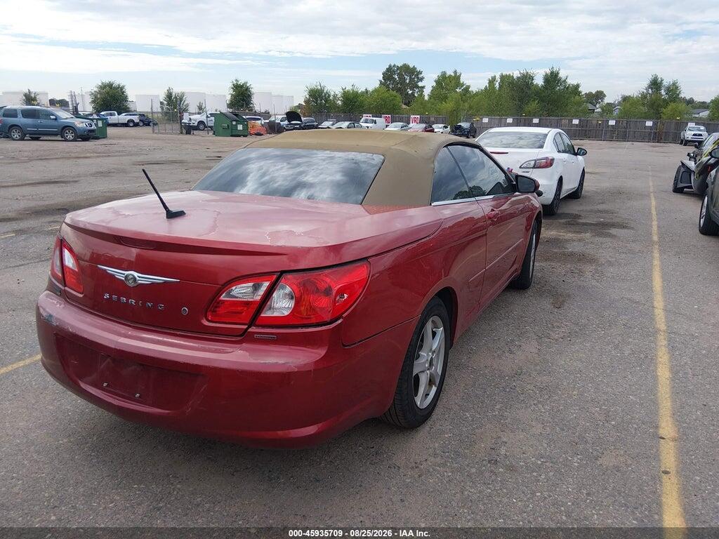 1C3LC55R08N118822 2008 CHRYSLER SEBRING photo no. 4