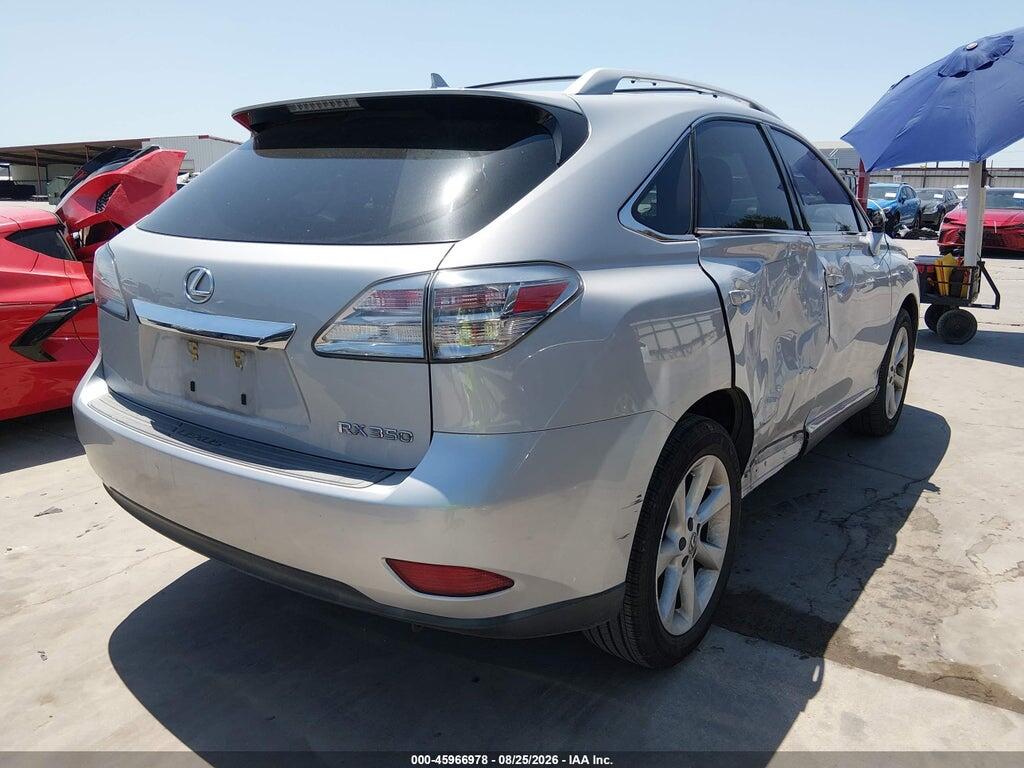 2T2ZK1BA6BC060060 2011 LEXUS RX 350 photo no. 4