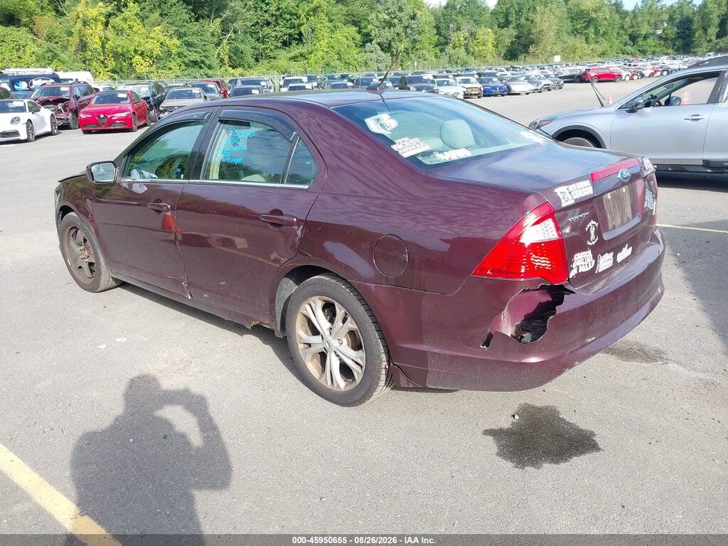 3FAHP0HA0CR227744 2012 FORD FUSION photo no. 3