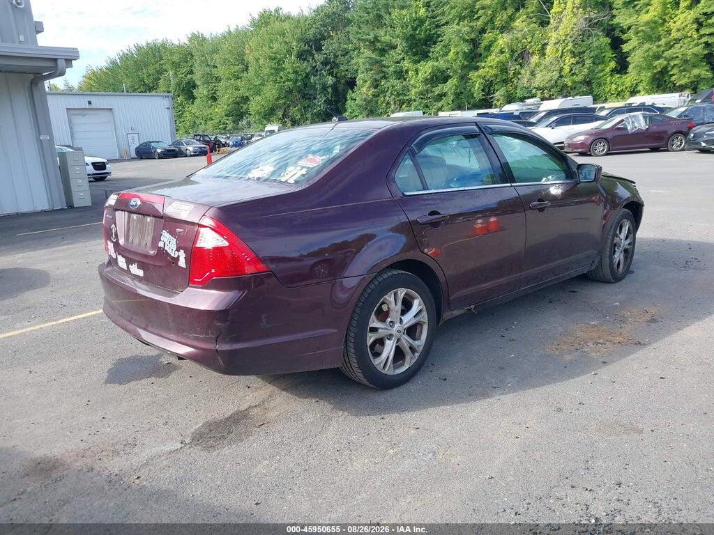 3FAHP0HA0CR227744 2012 FORD FUSION photo no. 4