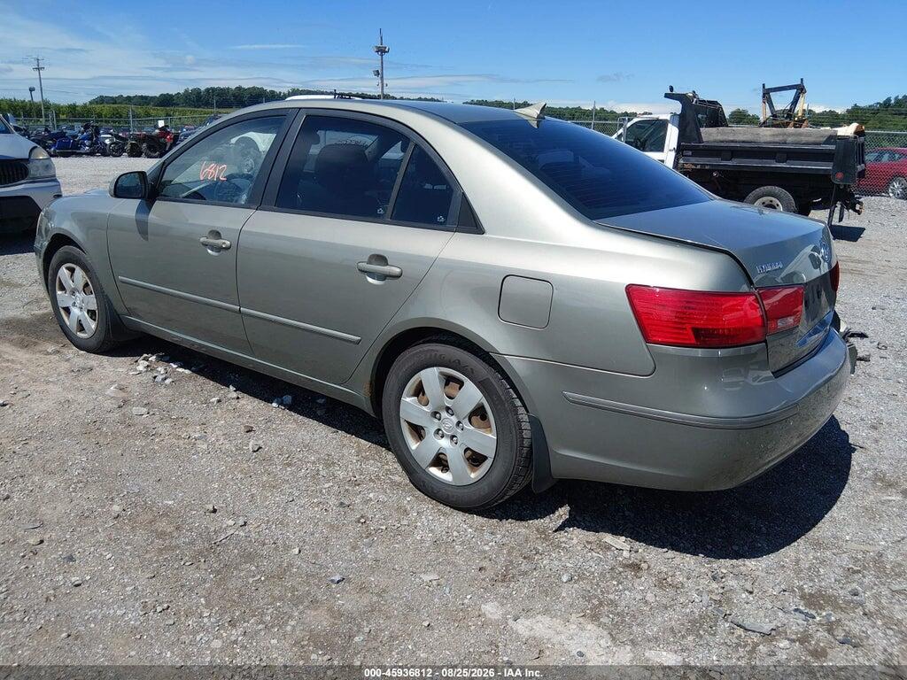 5NPET4AC2AH628451 2010 HYUNDAI SONATA photo no. 3