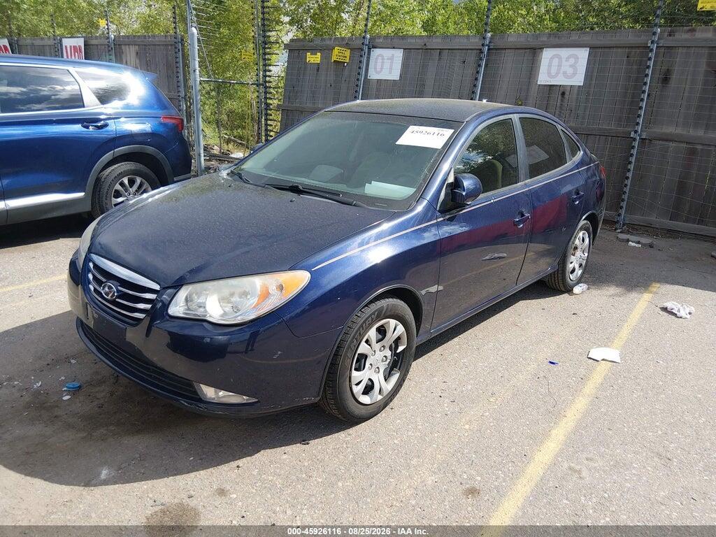 KMHDU4AD3AU086795 2010 HYUNDAI ELANTRA photo no. 2