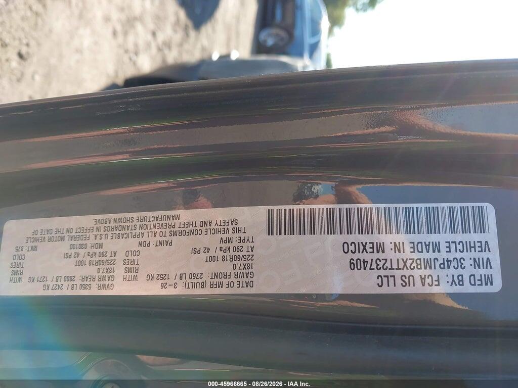 3C4PJMB2XTT237409 2026 JEEP CHEROKEE photo no. 9