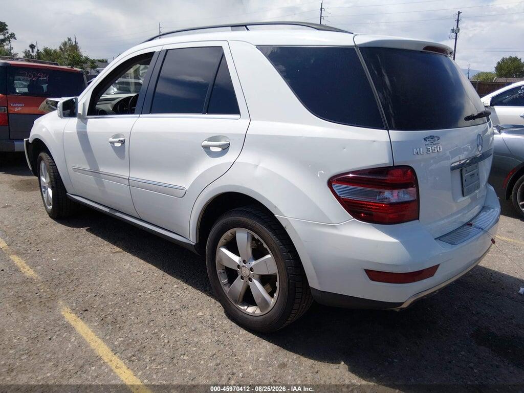 4JGBB8GB0BA693430 2011 MERCEDES-BENZ ML 350 photo no. 3