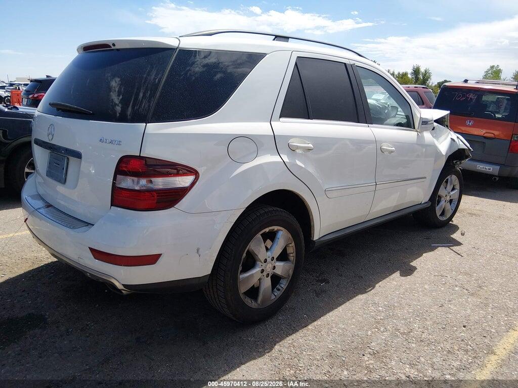 4JGBB8GB0BA693430 2011 MERCEDES-BENZ ML 350 photo no. 4