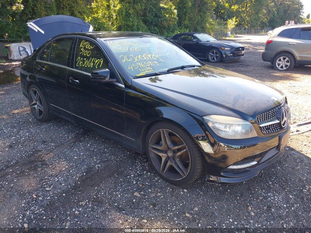 2011 MERCEDES-BENZ C 300 WDDGF8BB5BR146487