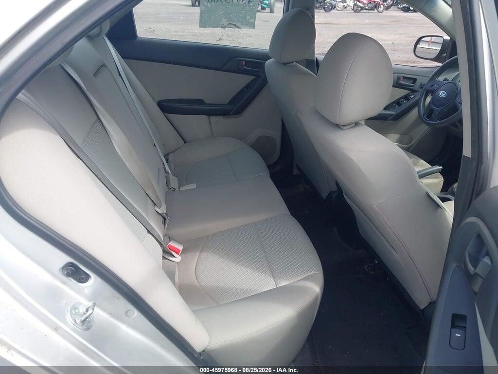 KNAFU4A28A5253963 2010 KIA FORTE photo no. 8