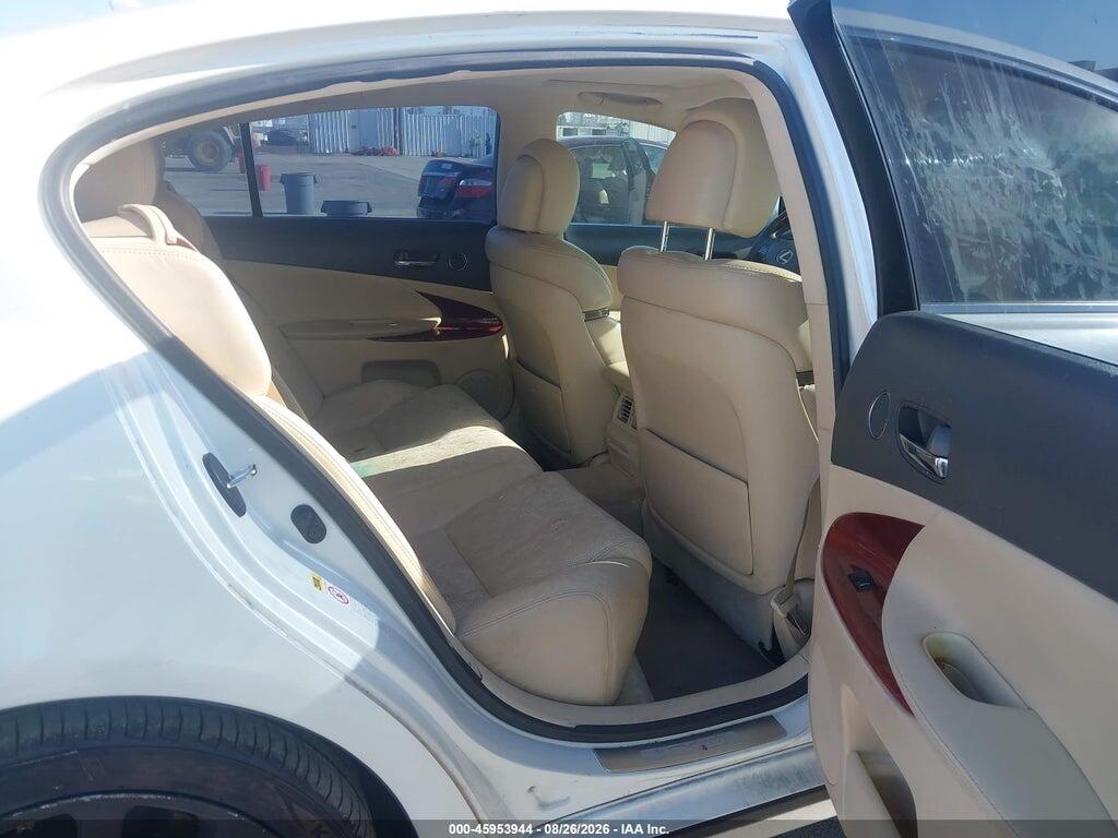 JTHBC1KS0A5021115 2010 LEXUS GS 450H photo no. 8