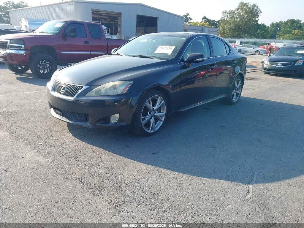 JTHBF5C28A5122707 2010 LEXUS IS 250 photo no. 2