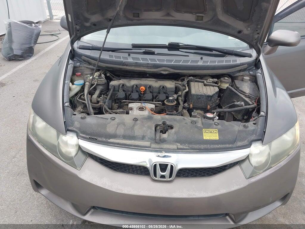 19XFA158X9E014178 2009 HONDA CIVIC photo no. 10