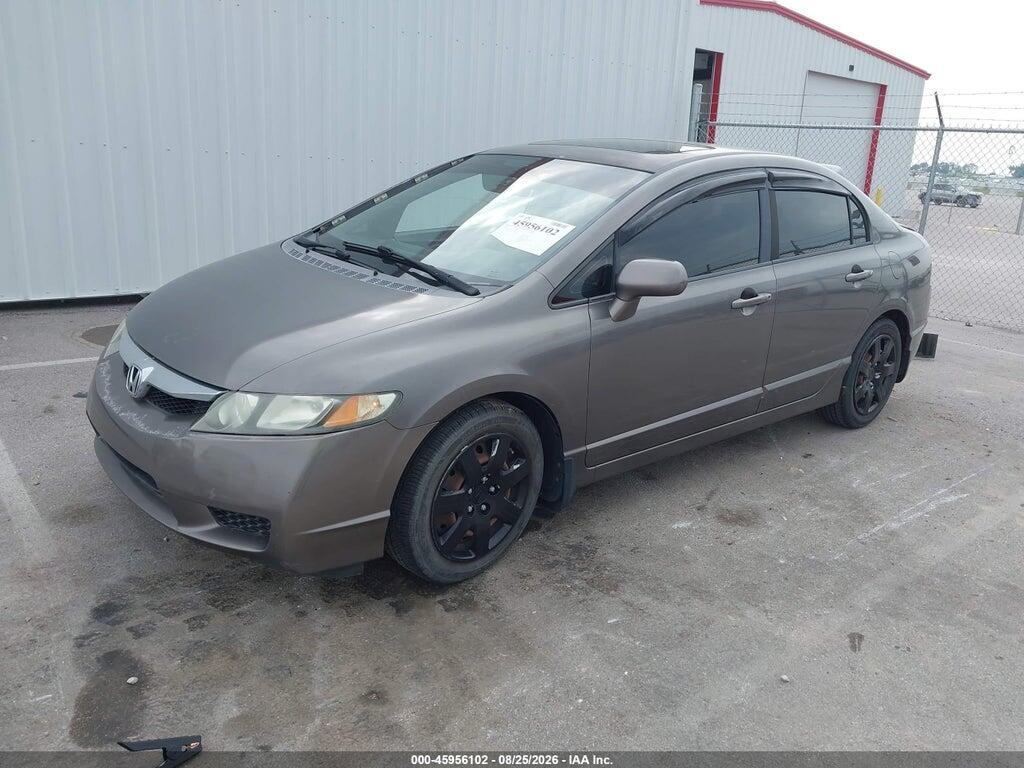 19XFA158X9E014178 2009 HONDA CIVIC photo no. 2