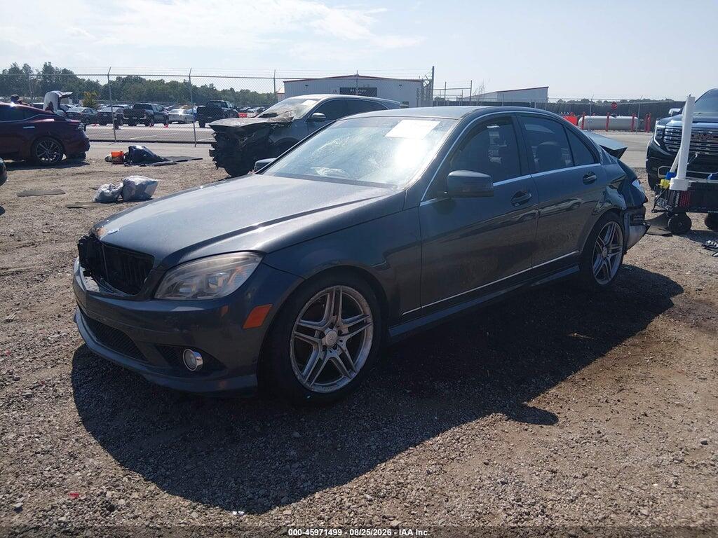 WDDGF8BB6AR100911 2010 MERCEDES-BENZ C 300 photo no. 2