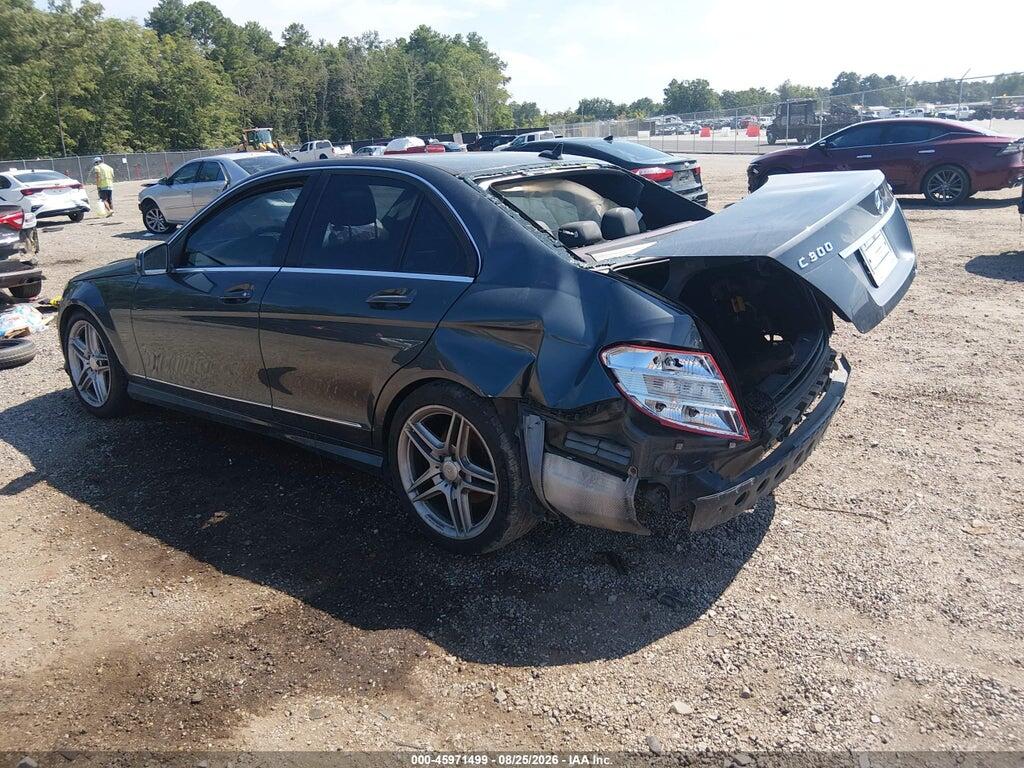 WDDGF8BB6AR100911 2010 MERCEDES-BENZ C 300 photo no. 3